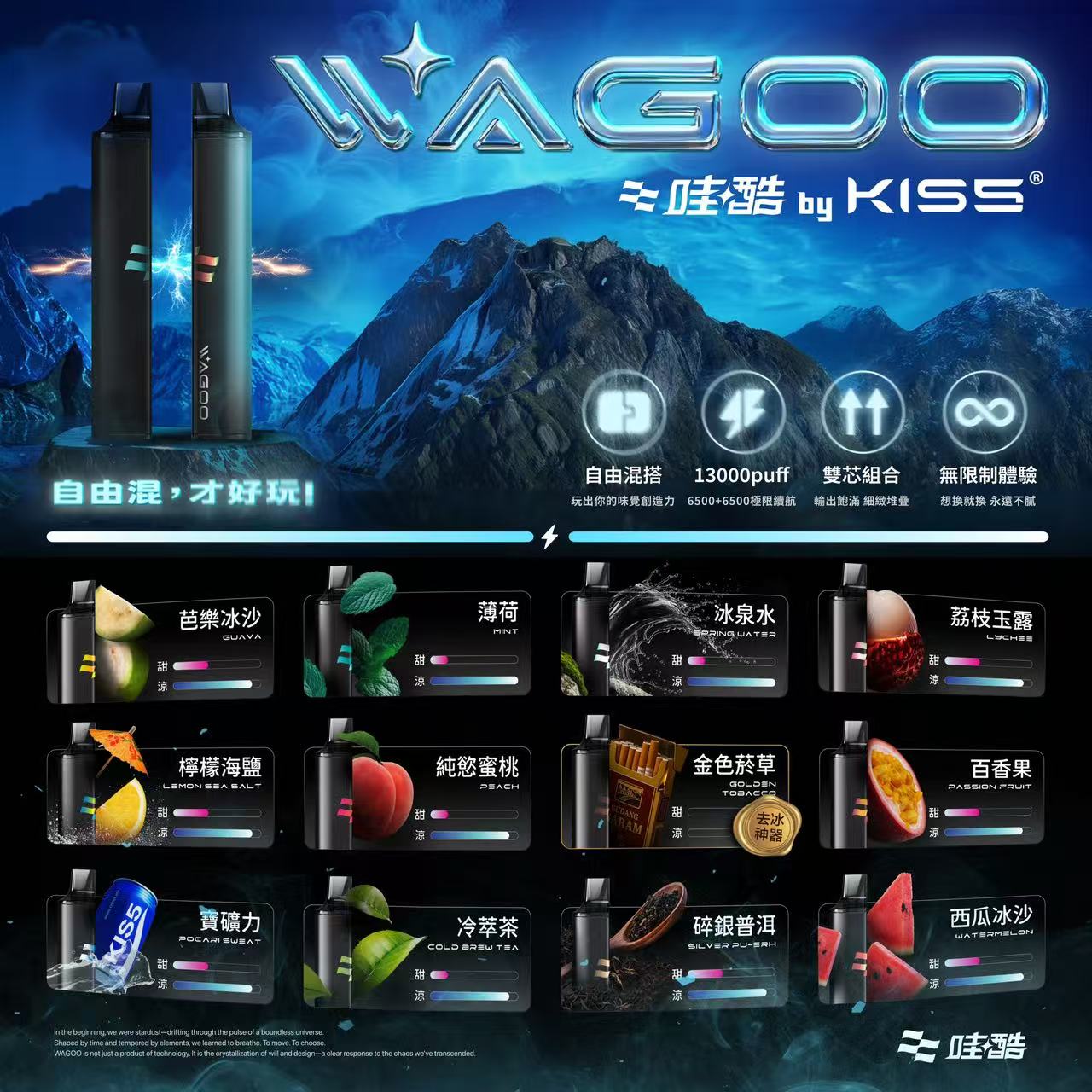 KIS5 WAGOO 拋棄式 圖片 1